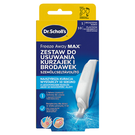 Dr. Scholl’s Freeze Away Max, zestaw do usuwania kurzajek i brodawek - zdjęcie produktu