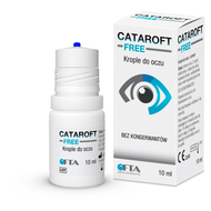 Cataroft Free, krople do oczu, nawilżające, 10 ml