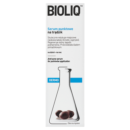 AFLOFARM Bioliq Dermo, serum punktowe na trądzik, 15 ml