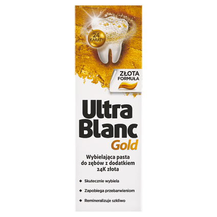 AFLOFARM Pasta do zębów Ultrablanc Gold, 75 ml — Składniki i ocena