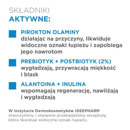 Idee Derm, dermatologiczny szampon przeciwłupieżowy, 300 ml  - SZAMPON