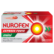 Nurofen Express Forte mini 400 mg, 30 kapsułek