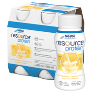 Resource Protein, smak waniliowy, 4 x 200 ml, preparat odżywczy w płynie