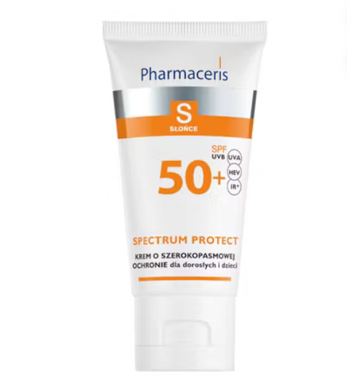  Pharmaceris S Spectrum Protect, krem o szerokopasmowej ochronie SPF 50+