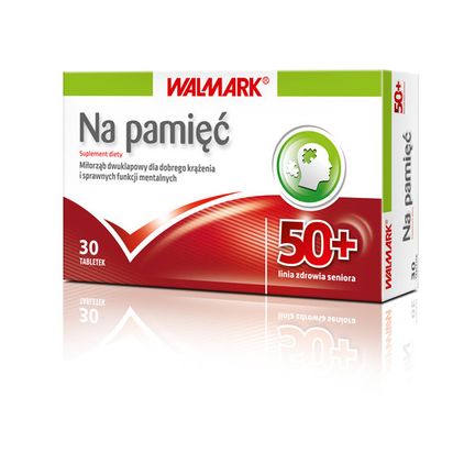 Na pamięć 50+, 30 tabletek - zdjęcie produktu
