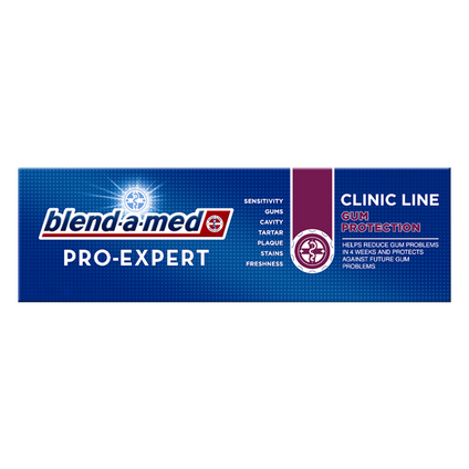 PROCTER &amp; GAMBLE Blend-a-med Pro-Expert Clinic Line, ochrona dziąseł, pasta do zębów, 75 ml — Składniki i ocena