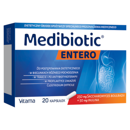 Medibiotic Entero, 20 kapsułek - zdjęcie produktu