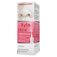 Xylodex 0,05% regeneracja, (0,05 mg + 5,0 mg)/dawkę, aerozol do nosa, 10 ml