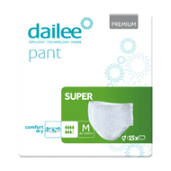 Majtki chłonne Dailee Pant Premium Super, r. M, 15 sztuk