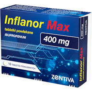 Ibuprofen Zentiva, 400 mg, 50 tabletek powlekanych