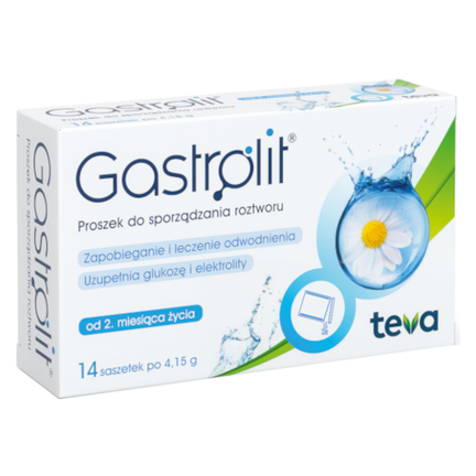 Gastrolit, proszek do sporządzania roztworu, 14 saszetek - zdjęcie produktu