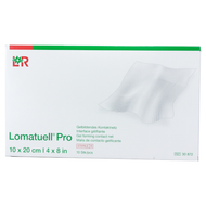 Lomatuell Pro, 10 cm x 20 cm, żelowy opatrunek siatkowy, 1 opatrunek