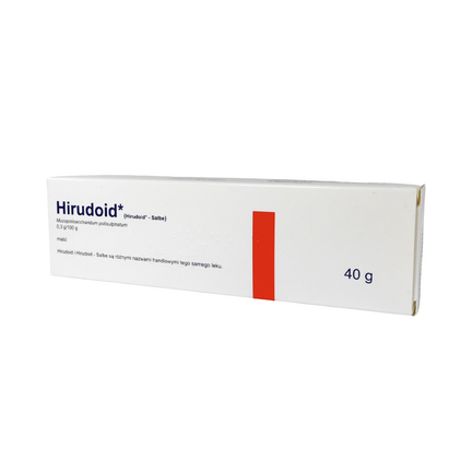 Hirudoid 0,3 g/100 g, maść, 40 g (import równoległy Delfarma) - zdjęcie produktu