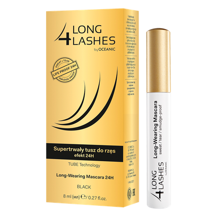 OCEANIC Long 4 Lashes, tusz do rzęs efekt 24 h, 8 ml — Inhaltsstoffe i ocena