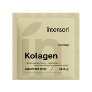 Intenson Kolagen, saszetki o smaku ananasowym, 11,5 g