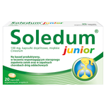 Soledum junior, 100 mg, 20 kapsułek dojelitowych