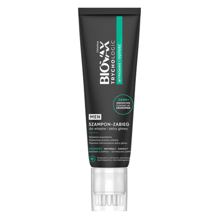 Biovax Trychologic Men, szampon-zabieg, 145 ml - zdjęcie produktu
