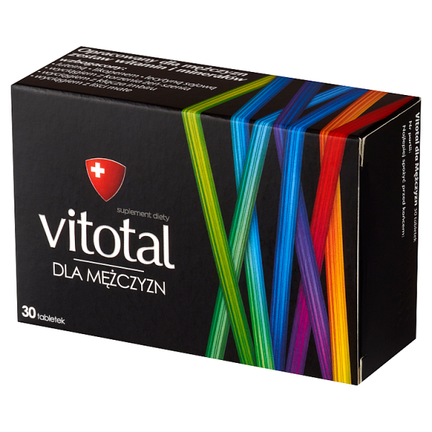Vitotal dla mężczyzn, 30 tabletek - SUPLEMENT DIETY