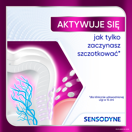 Sensodyne Clinical Repair Active White, pasta do zębów, 75 ml - Dorosły