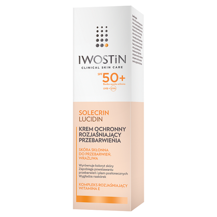 NEPENTES Iwostin Solecrin Lucidin, krem na przebarwienia SPF 50+, 50 ml — Składniki i ocena