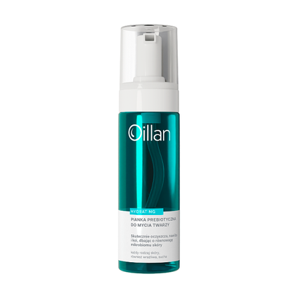 OCEANIC Oillan Hydrating, pianka prebiotyczna do mycia twarzy, 150 ml