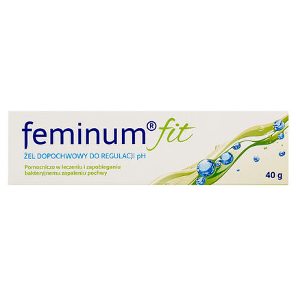 Feminum Fit, nawilżający żel dopochwowy, 40 g - zdjęcie produktu