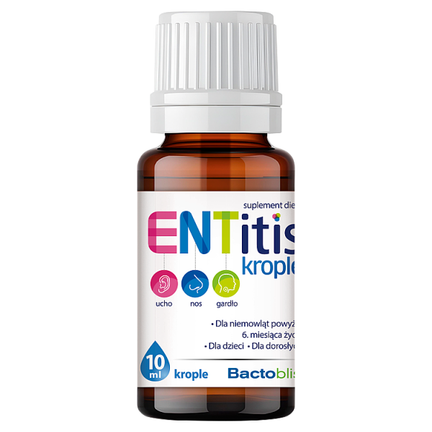 ENTitis krople, zawiesina doustna, 10 ml - zdjęcie produktu