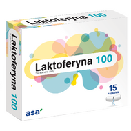 Laktoferyna 100, 15 kapsułek