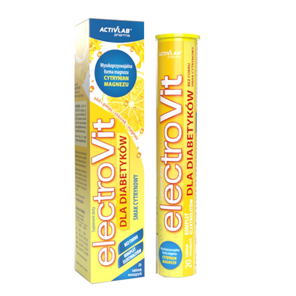 Electrovit dla Diabetyków, 20 tabletek musujących - zdjęcie produktu