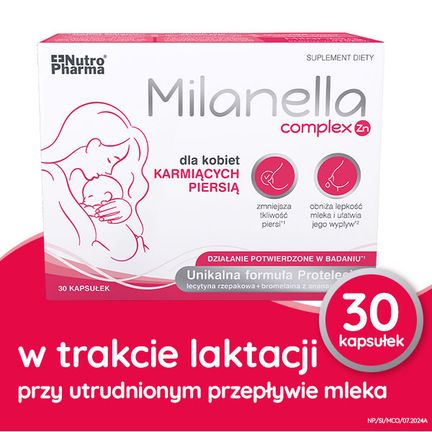 Milanella Complex, 30 kapsułek - SUPLEMENT DIETY
