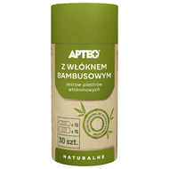 Plastry z włóknem bambusowym włókninowe, 30 sztuk