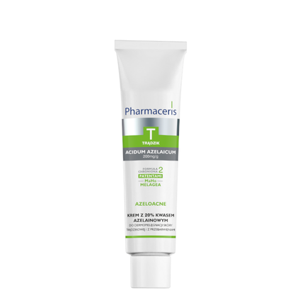 ERIS Pharmaceris T Azeloacne, krem z 20% kwasem azelainowym, 25 ml — Składniki i ocena