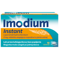 Imodium Instant 2 mg, 12 tabletek