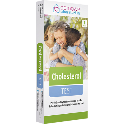 Cholesterol Test, test do badania poziomu cholesterolu w krwi z palca - WYRÓB MEDYCZNY