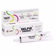 SelfieDermi Krem kryjąco-matujący do twarzy, kolor jasny, 20 ml