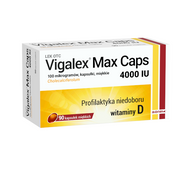 Vigalex Max Caps, 100 mikrogramów (4000 IU), 90 kapsułek miękkich
