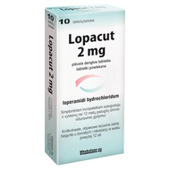 Lopacut 2 mg, 10 tabletek powlekanych