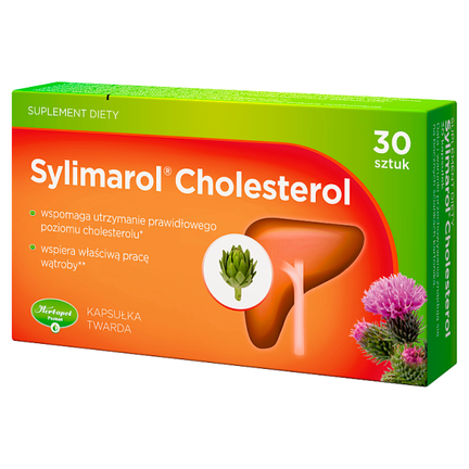 Sylimarol Cholesterol, 30 kapsułek - SUPLEMENT DIETY