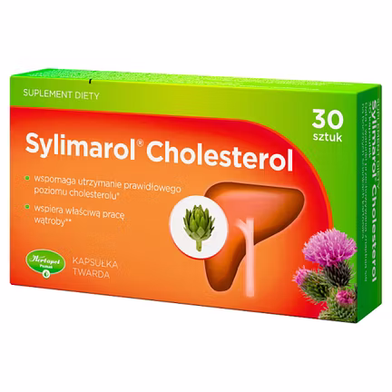 Sylimarol Cholesterol, 30 kapsułek - SUPLEMENT DIETY
