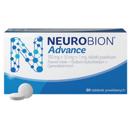 Neurobion Advance 100 mg + 50 mg + 1 mg, 30 tabletek powlekanych