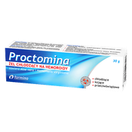 Proctomina, żel chłodzący na hemoroidy, 30 g