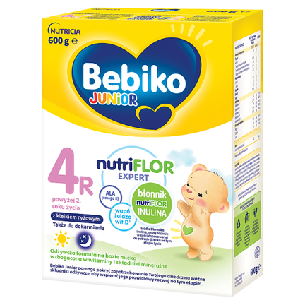 Bebiko Junior 4R Mleko modyfikowane dla dzieci powyżej 2. roku życia, 600 g - MLEKO MODYFIKOWANE