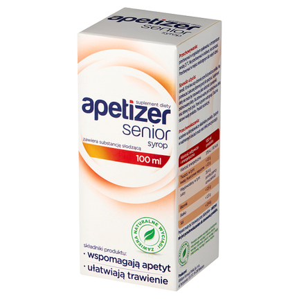 Apetizer Senior, syrop, 100 ml - SUPLEMENT DIETY