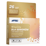 Witaminy dla seniorów APTEO, 30 tabletek