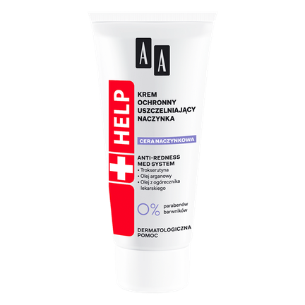 AA Help cera naczynkowa, krem ochronny, uszczelniający naczynka, 40 ml - KOSMETYK