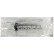 Strzykawka 3-częściowa z końcówką do cewnika, 100 ml