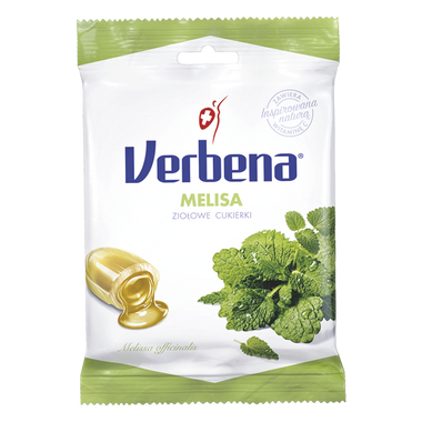 Cukierki Verbena melisa z witaminu0105 C, 60 g
