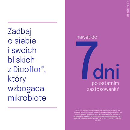 Dicoflor Protect, 50 kapsułek - opakowanie produktu
