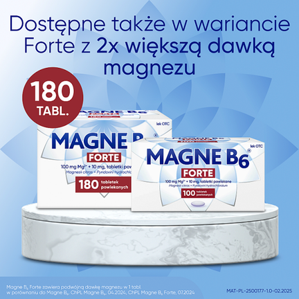 Magne B6, 60 tabletek powlekanych - OPELLA HEALTHCARE