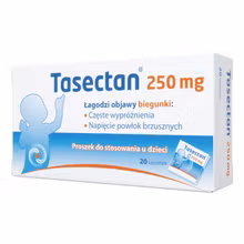 Tasectan dla dzieci 250 mg, 20 saszetek